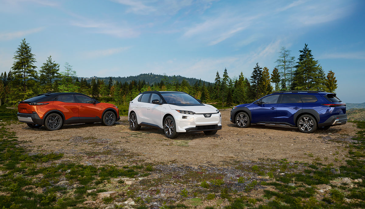 Subaru Solterra, Uncharted, Trailseeker EV Lineup